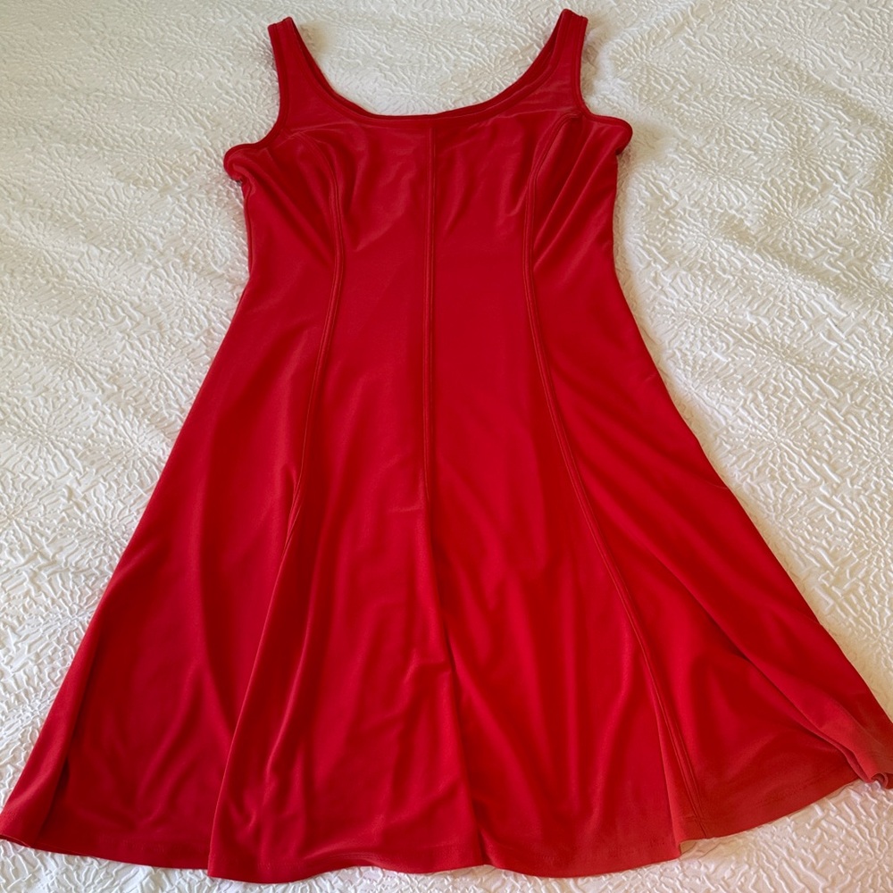 Lauren Ralph Lauren Coral Sleeveless Dress